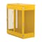 Vestil Vertical Cylinder Storage Cabinet 10-20 Cylinder Capacity Yellow CYL-V-1020 - alternate 3
